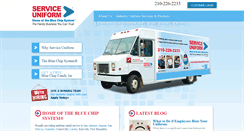 Desktop Screenshot of bluechipuniform.com