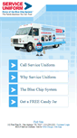 Mobile Screenshot of bluechipuniform.com